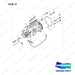 06.01013-9137 INJECTION PUMP & PUMP MOUNTING - full parts diagram, item 14 marked - genuine Doosan / Bobcat forklift part