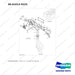06.01013-9225 THERMOSTAT - full parts diagram, item 5-1 marked - genuine Doosan / Bobcat forklift part