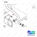 06.01913-3117 BREATHER PIPE;DL08 FOLKLIFT - parts diagram, item 8 shown - genuine Doosan / Bobcat forklift part