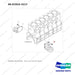 06.01924-3217 ENGINE MOUNTING - full parts diagram, item 2 marked - genuine Doosan / Bobcat forklift part