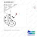 06.01924-3217 ENGINE MOUNTING - parts diagram, item 2 shown - genuine Doosan / Bobcat forklift part