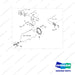 06.01943-3213 ENINGE F00T HANGER AND FIXING PARTS - DISC - full parts diagram - genuine Doosan / Bobcat forklift part