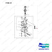 06.01944-3215 OIL PUMP - full parts diagram, item 23 marked - genuine Doosan / Bobcat forklift part