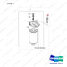 06.01953-3318 Fuel Filter - full parts diagram, item 2 marked - genuine Doosan / Bobcat forklift part