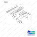 06.06225-0810 INTAKE MANIFOLD;DL08 FOLKLIFT - full parts diagram, item 9 marked - genuine Doosan / Bobcat forklift part