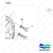 06.16044-0213 FLYWHEEL HOUSING - parts diagram, item 4 shown - genuine Doosan / Bobcat forklift part