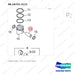 06.16731-2111 CRANK SHAFT - parts diagram, item 14 shown - genuine Doosan / Bobcat forklift part