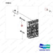 0736-101-409 VALVE,CONTROL;GROUP - parts diagram, item 8 shown - genuine Doosan / Bobcat forklift part