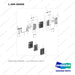 1.409-00006 VALVE ASSY,CONTROL - full parts diagram, item 3 marked - genuine Doosan / Bobcat forklift part