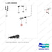 1.409-00006 VALVE ASSY,CONTROL - parts diagram, item 3 shown - genuine Doosan / Bobcat forklift part
