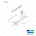 100101-00367 CAMSHAFT GROUP;GCT K25 CERT ENGINE - full parts diagram, item 14 marked - genuine Doosan / Bobcat forklift part