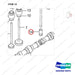 100101-00367 CAMSHAFT GROUP;GCT K25 CERT ENGINE - parts diagram, item 14 shown - genuine Doosan / Bobcat forklift part