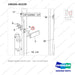 100201-02229 MOUNT GROUP,LIFT-FFT-2 CYL. - parts diagram, item 4 shown - genuine Doosan / Bobcat forklift part