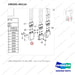 100201-04114 LINES GROUP ATT.;FFT,PRI-3WAY - parts diagram, item 13 shown - genuine Doosan / Bobcat forklift part