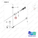 100201-04346 CLAMP;PALLET;CHEAP - parts diagram, item 15 shown - genuine Doosan / Bobcat forklift part
