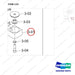 100201-04516 OPC MOUNTING GROUP;COMMON PARTS - parts diagram, item 3-01 shown - genuine Doosan / Bobcat forklift part
