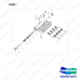 100201-04531 VALVE ASSY,CONTROL - full parts diagram, item 1 marked - genuine Doosan / Bobcat forklift part