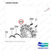 100502-00182 BRAKE GROUP - parts diagram, item 260 shown - genuine Doosan / Bobcat forklift part