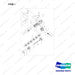 100502-00380 AXLE,DRIVE;DD20B - full parts diagram, item 1 marked - genuine Doosan / Bobcat forklift part