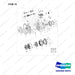 100502-00389 TRANSMISSION ASSY;MT40A - full parts diagram, item 15 marked - genuine Doosan / Bobcat forklift part