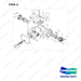 100502-00429 HOUSING ASSY,AXLE;SUB - full parts diagram, item 4 marked - genuine Doosan / Bobcat forklift part