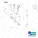 101101-00809 VALVE ARRANGEMENT;D45S-9, 3S/3L SINJIN - parts diagram, item 9 shown - genuine Doosan / Bobcat forklift part
