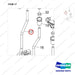 101101-00992 VALVE GROUP,CONTROL;3 SECTION,3 LEVER - parts diagram, item 17 shown - genuine Doosan / Bobcat forklift part