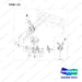 101102-00118-PM STEERING GROUP;PROTO,GC15 - full parts diagram, item 1-01 marked - genuine Doosan / Bobcat forklift part