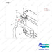 101529-00552 Cooling Module - parts diagram, item 1 shown - genuine Doosan / Bobcat forklift part