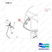 101529-01762 PANEL GP - TOP - parts diagram, item 13 shown - genuine Doosan / Bobcat forklift part