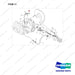 101529-01963 LINES GP-BRAKE OIL CIRCULATION - full parts diagram, item 11 marked - genuine Doosan / Bobcat forklift part