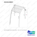 101534-00027 LEG GP,83INCH;D(G)15/18S/20SC-5 - full parts diagram, item 1 marked - genuine Doosan / Bobcat forklift part
