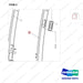 101534-00885 LEG GROUP;REAR - parts diagram, item 2 shown - genuine Doosan / Bobcat forklift part
