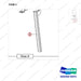 101534-00960 OPTION-DRIVE IN RACK;762X1350X2125 - parts diagram, item 3 shown - genuine Doosan / Bobcat forklift part