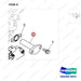 101550-00060B EGR,INTAKE/EXHAUST SYSTEM - parts diagram, item 6 shown - genuine Doosan / Bobcat forklift part