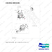 101552-00153B INJECTION PUMP - full parts diagram, item 2-2 marked - genuine Doosan / Bobcat forklift part