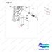 101552-00996 AXLE ASSY,DRIVE;RH - parts diagram, item 17 shown - genuine Doosan / Bobcat forklift part