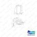 101555-00525 MOUNT GROUP;FOAM - full parts diagram - genuine Doosan / Bobcat forklift part