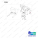 101555-00780 BED GROUP,BATTERY;BR18S-9 - full parts diagram, item 8 marked - genuine Doosan / Bobcat forklift part