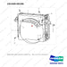 101569-00196 RADIATOR ASSY;GC25P-5 MMC2.4L - full parts diagram, item 3 marked - genuine Doosan / Bobcat forklift part