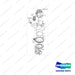 101587-00013 AXLE GROUP,DRIVE - full parts diagram - genuine Doosan / Bobcat forklift part