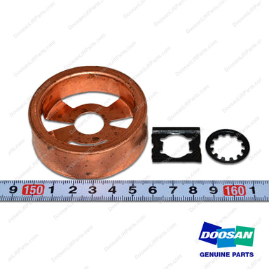 SHIELD;4.3L Base Engine_distr Ign - Doosan Forklift Part 102203-00016