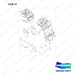 102301-01315 PANEL;GROUP-OUTER 20.5 - full parts diagram, item 10 marked - genuine Doosan / Bobcat forklift part