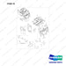 102301-01317 PANEL;GROUP-OUTER 16.5 - full parts diagram, item 10 marked - genuine Doosan / Bobcat forklift part