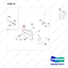 102301-01317 PANEL;GROUP-OUTER 16.5 - parts diagram, item 10 shown - genuine Doosan / Bobcat forklift part
