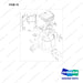 110302-02120 DOOR&COVER;FRAME - full parts diagram, item 15 marked - genuine Doosan / Bobcat forklift part