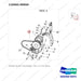 110402-00050 AIRCON GP;KBT T4I,CHASSIS - parts diagram, item 4 shown - genuine Doosan / Bobcat forklift part