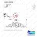 110411-00090 CYLINDER HEAD COVER - parts diagram, item 1-7B shown - genuine Doosan / Bobcat forklift part