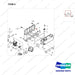 110411-00494 INLET MANIFOLD GP - parts diagram, item 5 shown - genuine Doosan / Bobcat forklift part