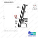 110414-00171 CABIN ASSY - parts diagram, item 18 shown - genuine Doosan / Bobcat forklift part